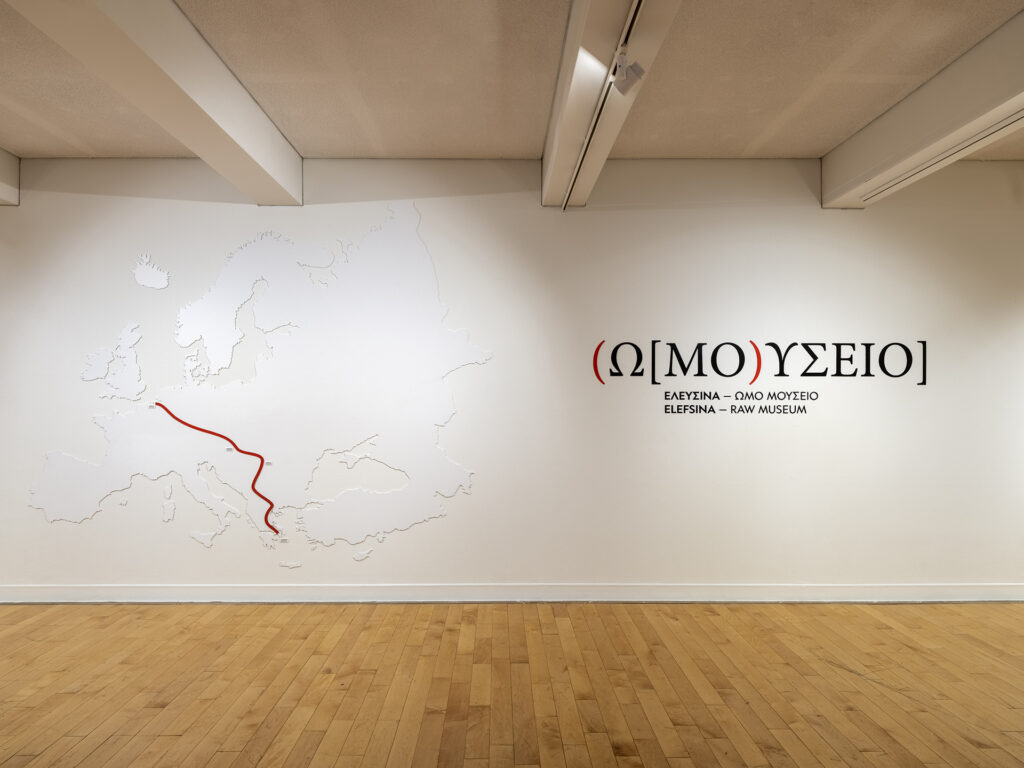 Elefsina Omo Mouseio Exhibition Design by itis Web and Design Studio - Vassilis Papadopoulos Photo by Yiorgis Yerolymbos